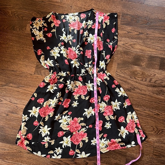 Jack by BB Dakota Black Floral Dress - Picture 5 of 7